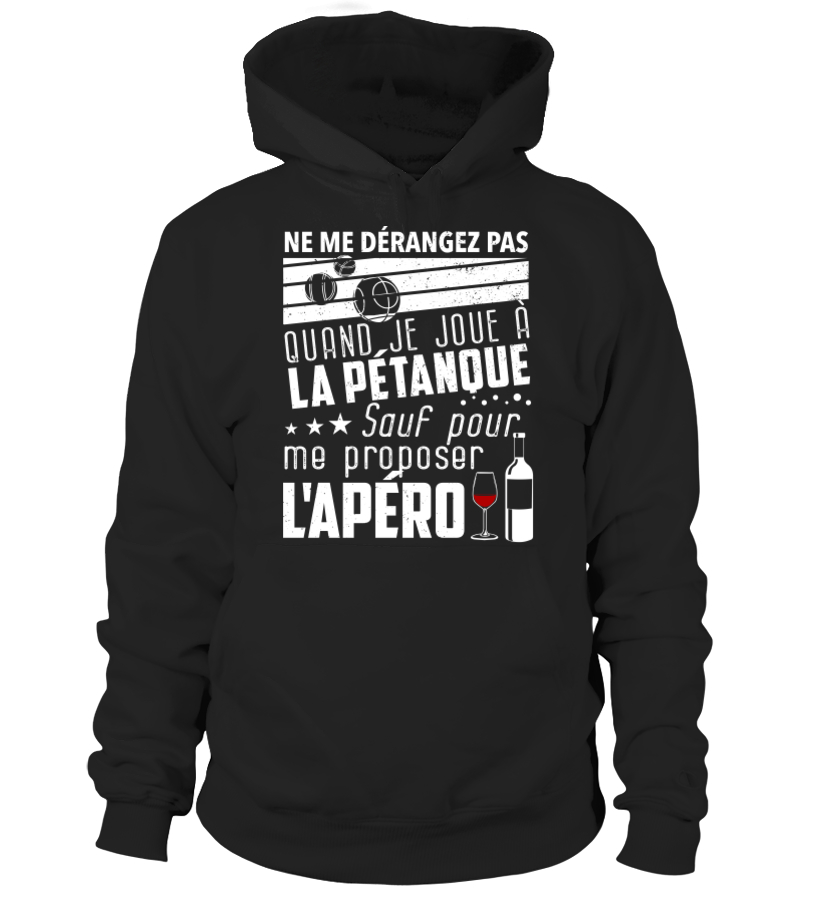 T-shirt Ne me dérangez pas quand je pêche,humour,pêcheur,cadeau,apéro