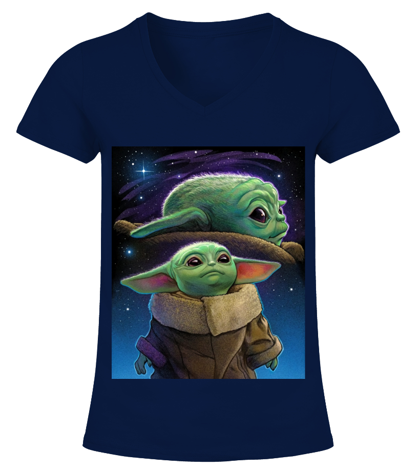 Baby Yoda T-Shirt for Women - The Mandalorian Star Wars *official* for fans