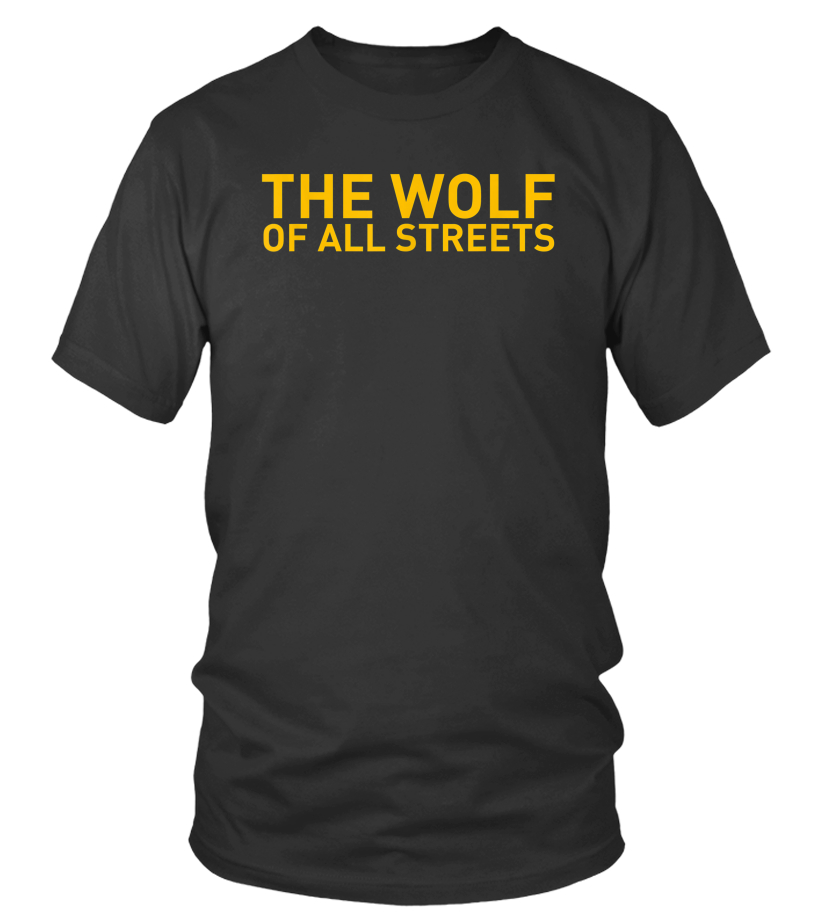 wolf of all streets t shirt