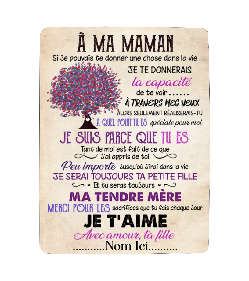 Ta maman pour la vie