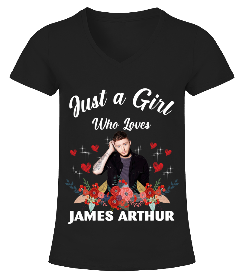 GIRL WHO LOVES JAMES ARTHUR - T-shirt