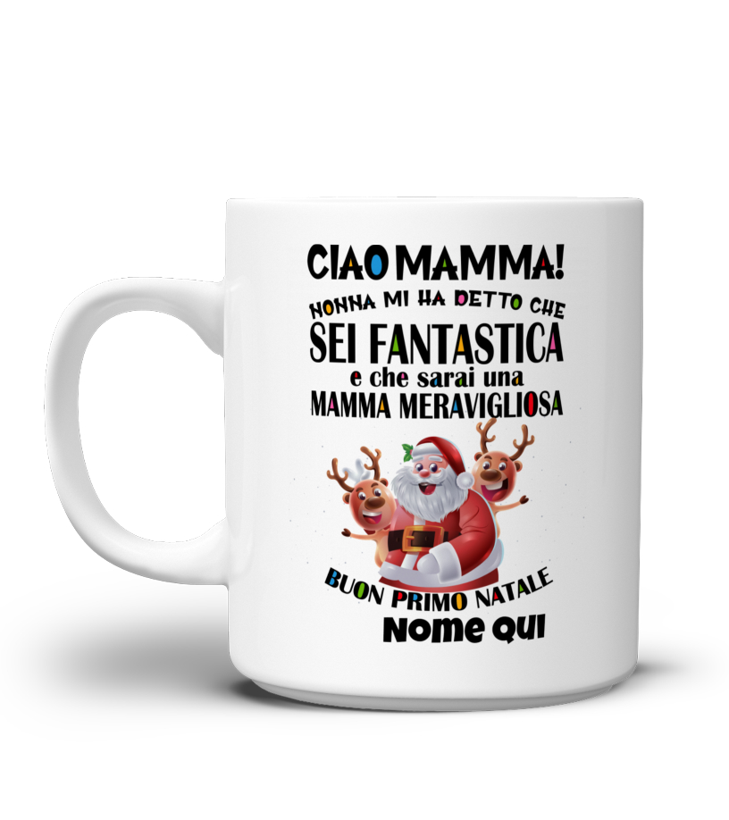 Tazza Personalizzabile Meravigliosa Mamma in Ceramica