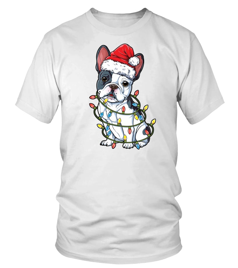 French bulldog hotsell christmas shirt