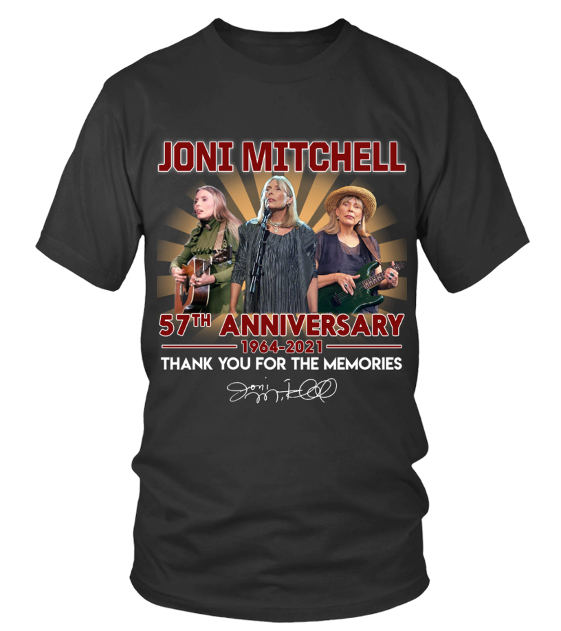 ANNIVERSARY - JONI MITCHELL - T-shirt | Teezily