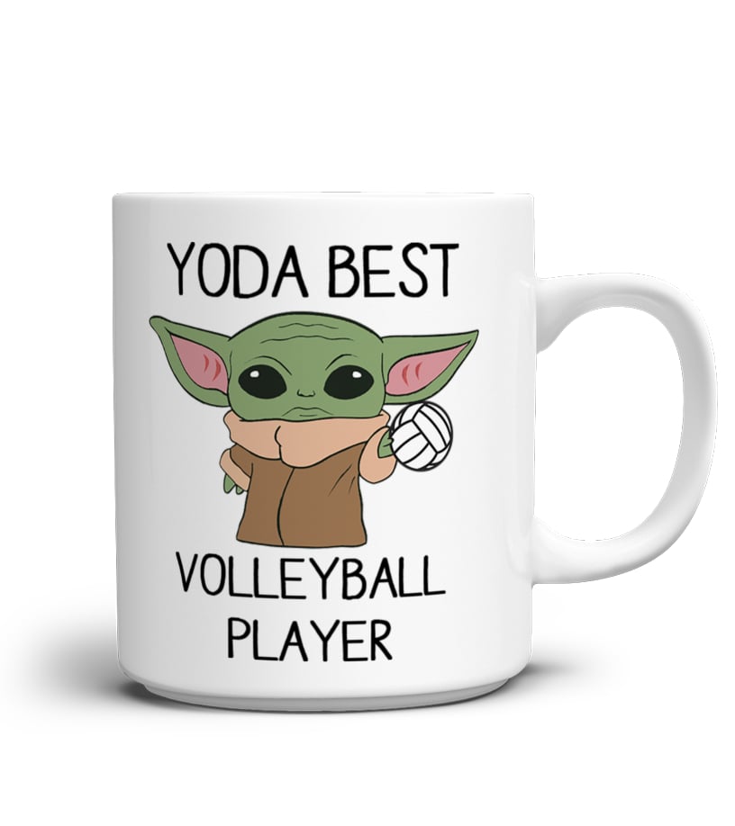 YODA BEST VOLLEYBALL PLAYER - Mug