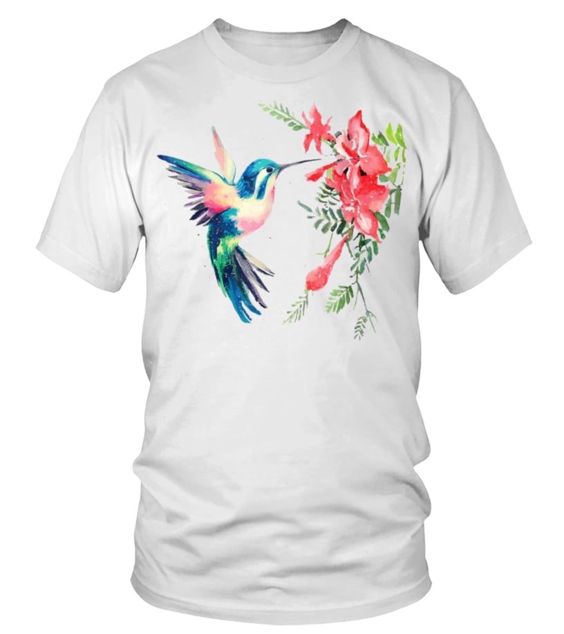 HUMMINGBIRD COLORFUL T shirt Teezily