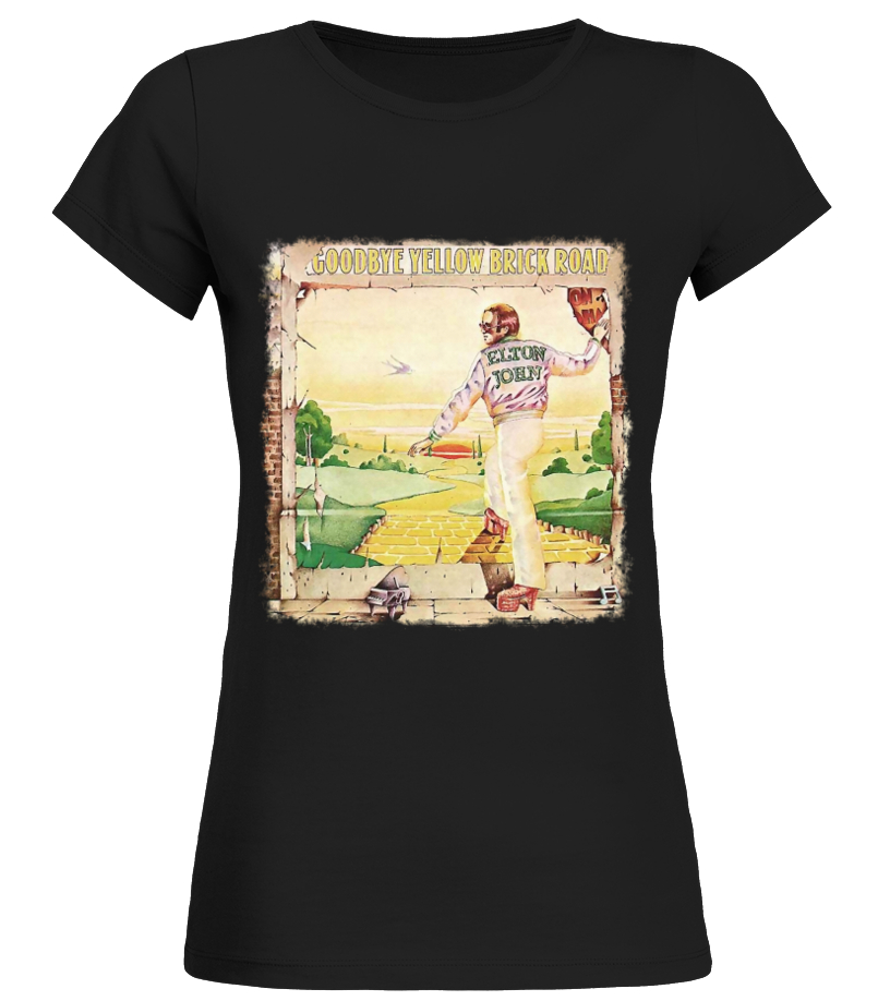 Elton John Goodbye Yellow Brick Road T Shirt