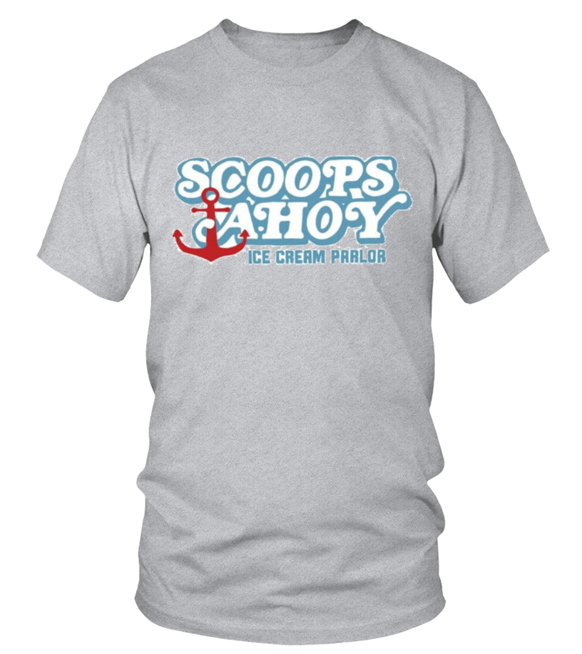 Stranger Things Scoops Ahoy Ice cream Parlour T shirt Teezily