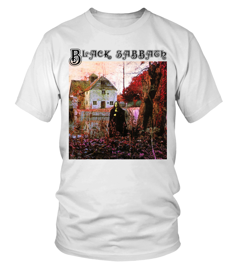 Polera  100 % Algodon Black Sabbath Logo. 