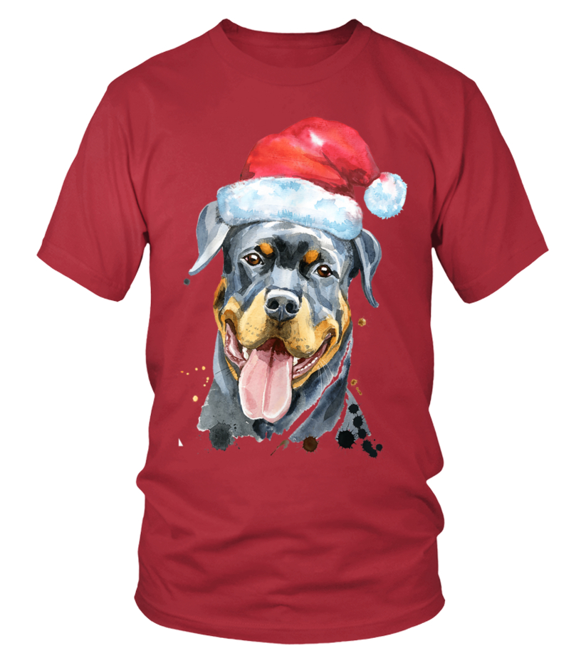 rottweiler christmas shirt