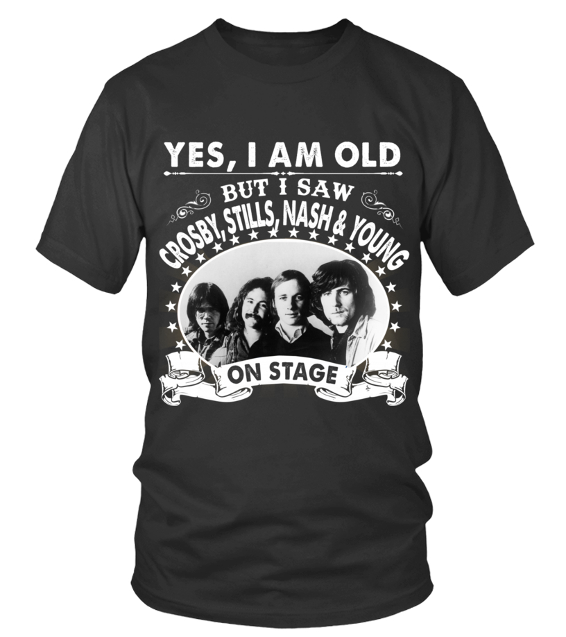 CROSBY STILLS NASH YOUNG ON STAGE T shirt Teezily