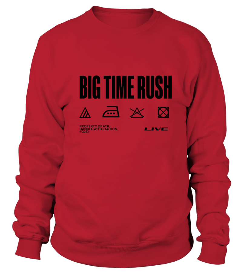 Big Time Rush Live Red Hoodie