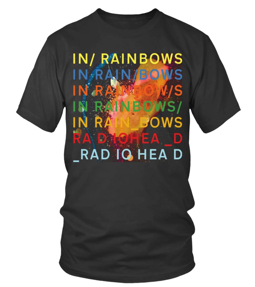 aktivt Saks Tilføj til BBRB-018-BK. Radiohead - In Rainbows | Pukashirt Store