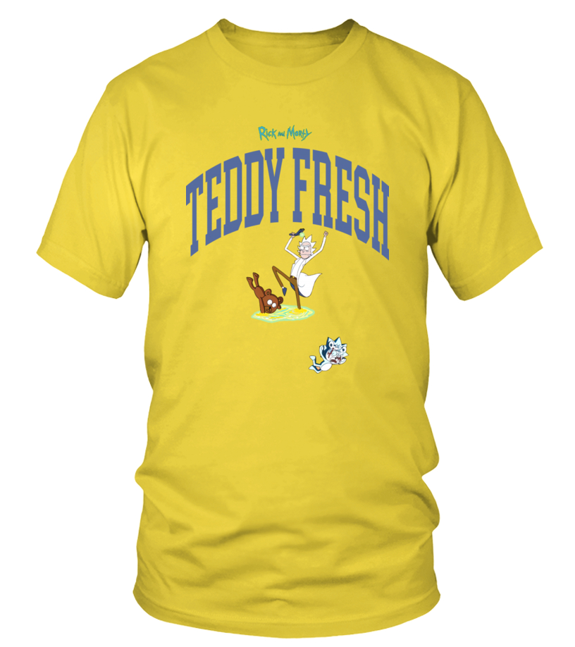 Teddy Fresh Shirt Tf X Rick And Morty Portal Tee - T-shirt