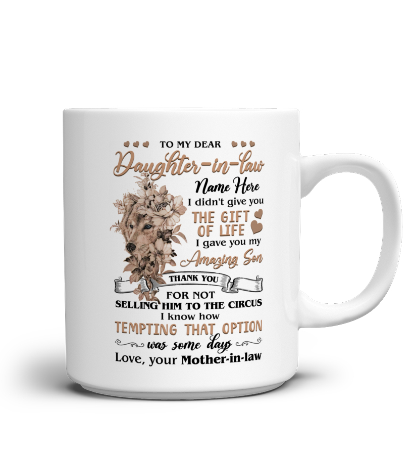 Dear mother in law 2024 mug