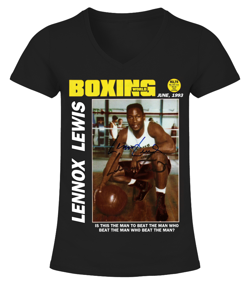 Lennox lewis 2025 t shirt