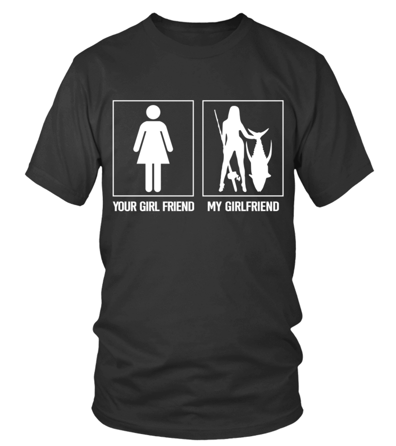 Fishing – My Girlfriend Limited Fishing Tshirt Hoodie Sweater Up To 5xl - T- shirt