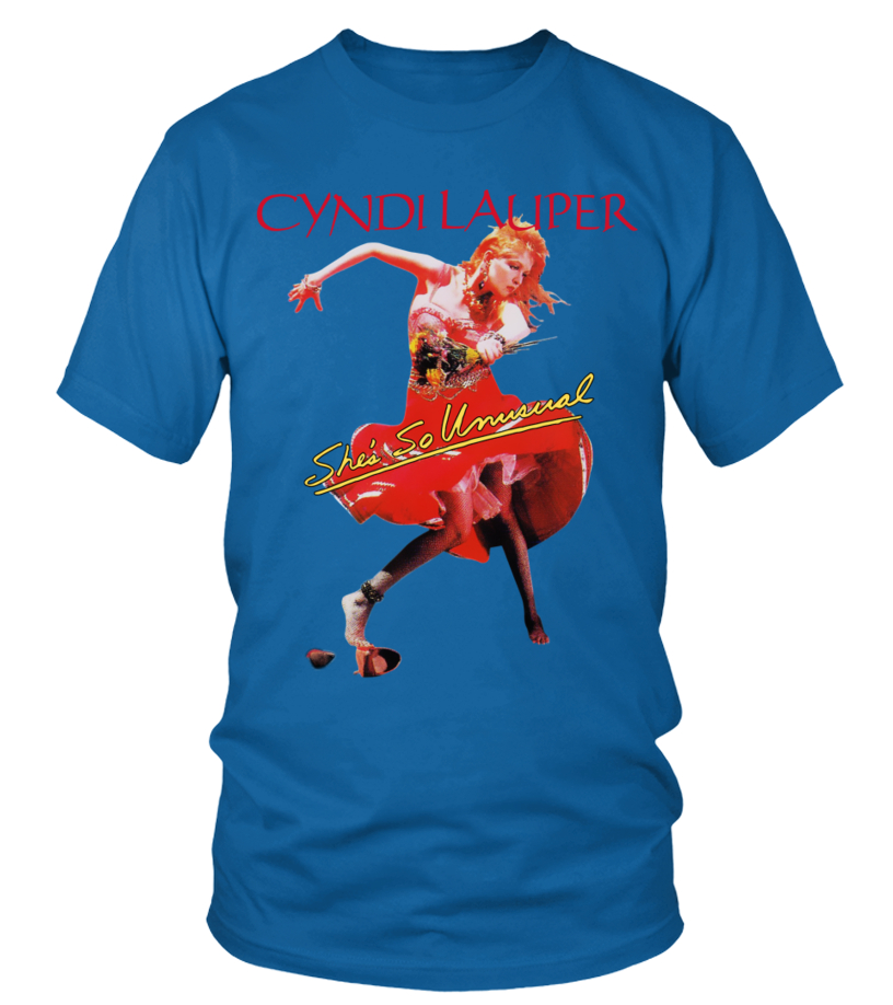RK80S-465-BL. Cyndi Lauper - She's So Unusual - T-shirt