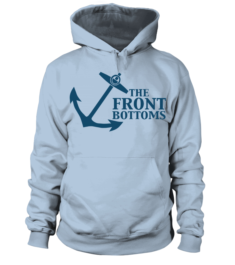 The front hot sale bottoms hoodie