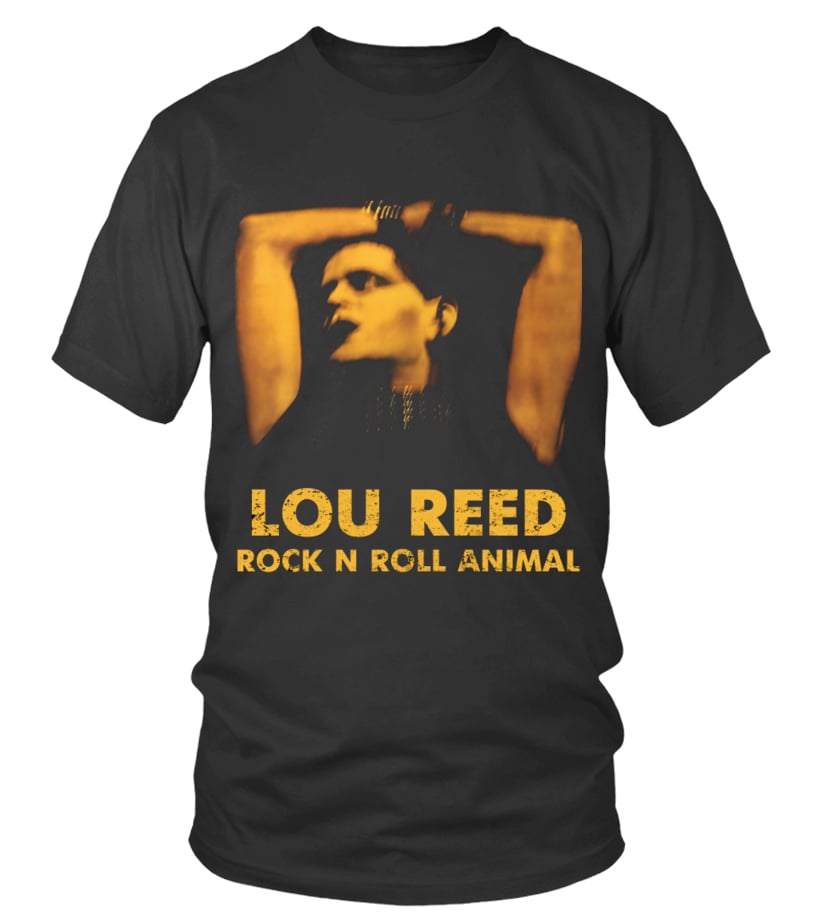 RK70S-517-BK. Lou Reed - Rock 'n' Roll Animal - T-shirt | Teezily