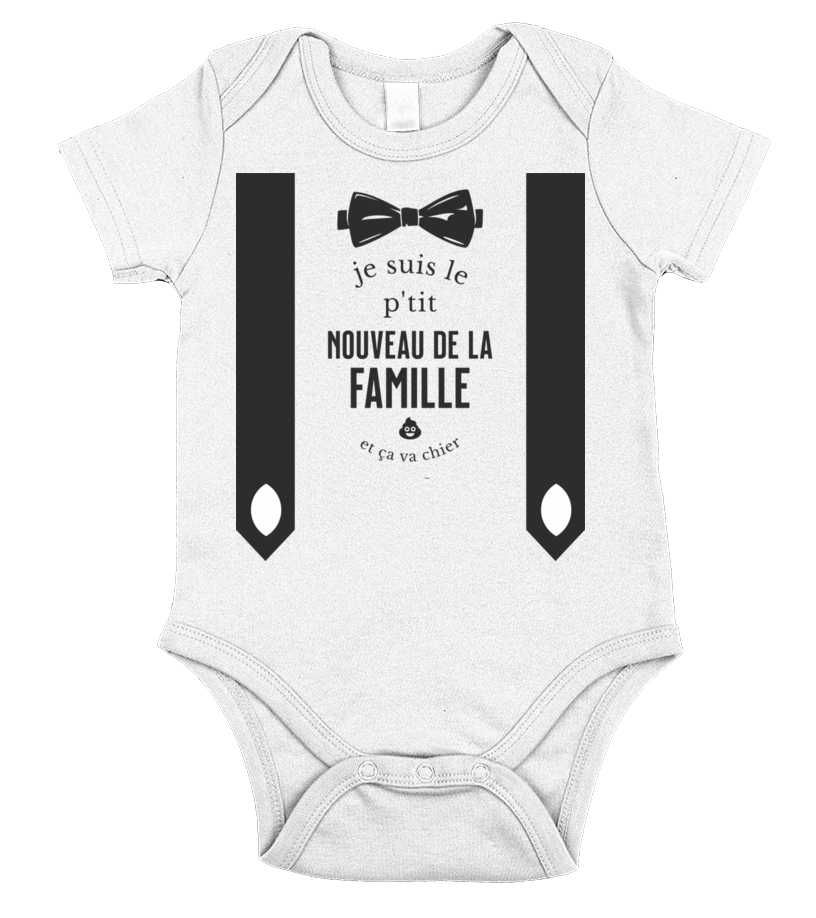 Body bébé Ce soir je dors ! humour naissance par Original t-shirt