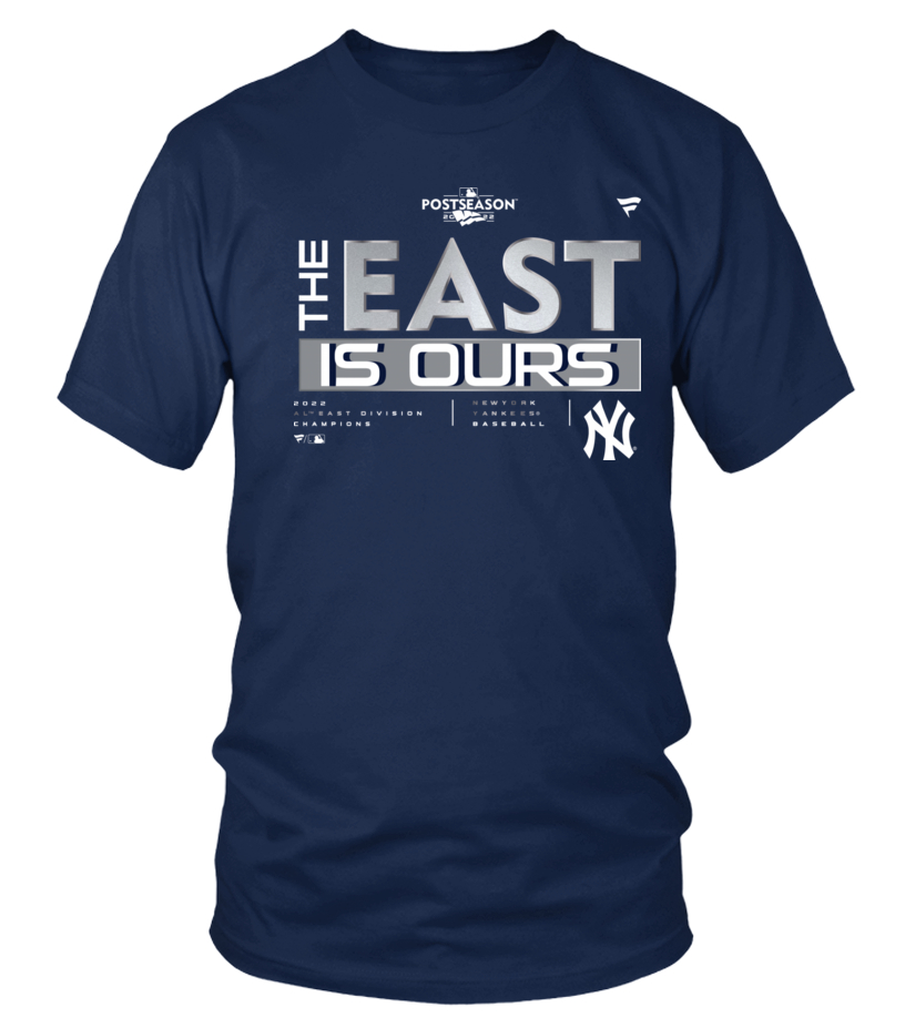 New York Yankees 2022 AL East Division Champions Locker Room T-Shirt