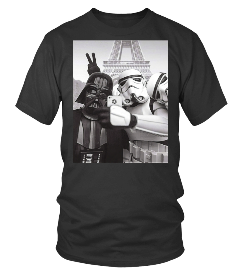 Stormtrooper Darth Tower Vader tee Eiffel 4th May Store 1 the | Selfie