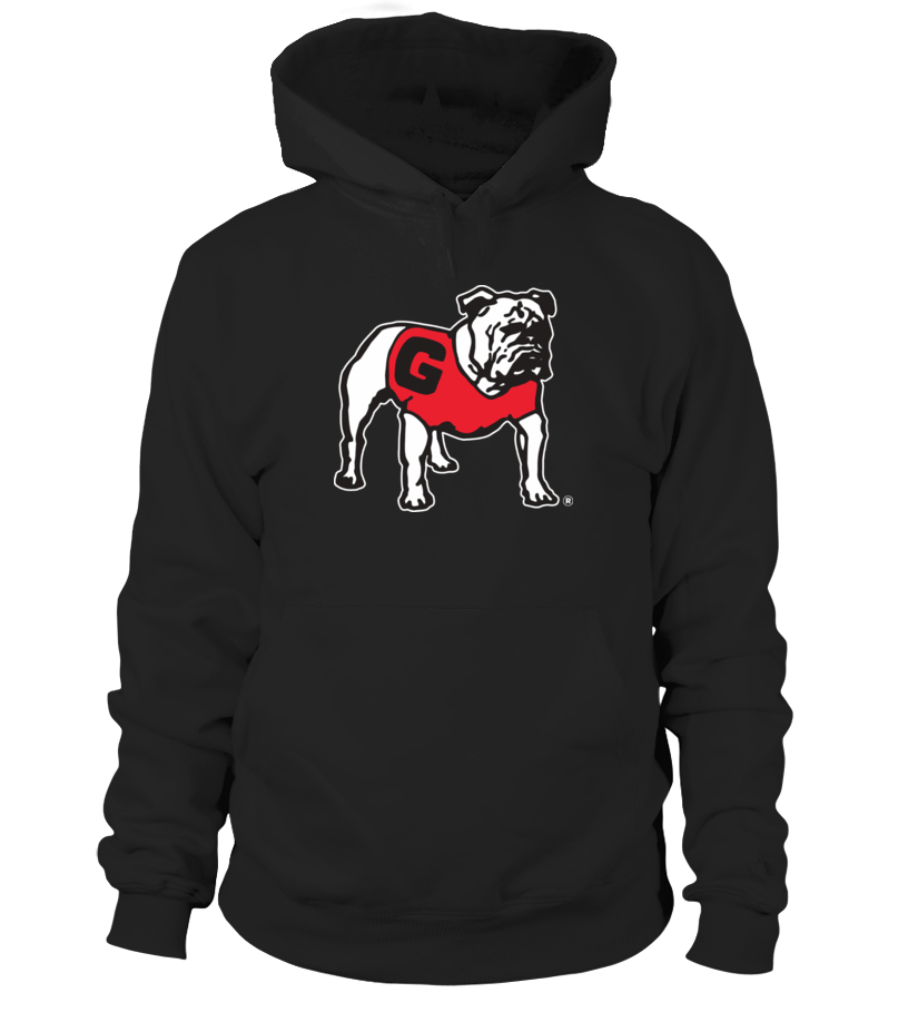 Black georgia bulldogs hoodie store