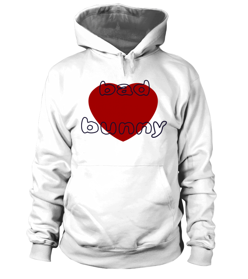 Bad bunny clearance red hoodie