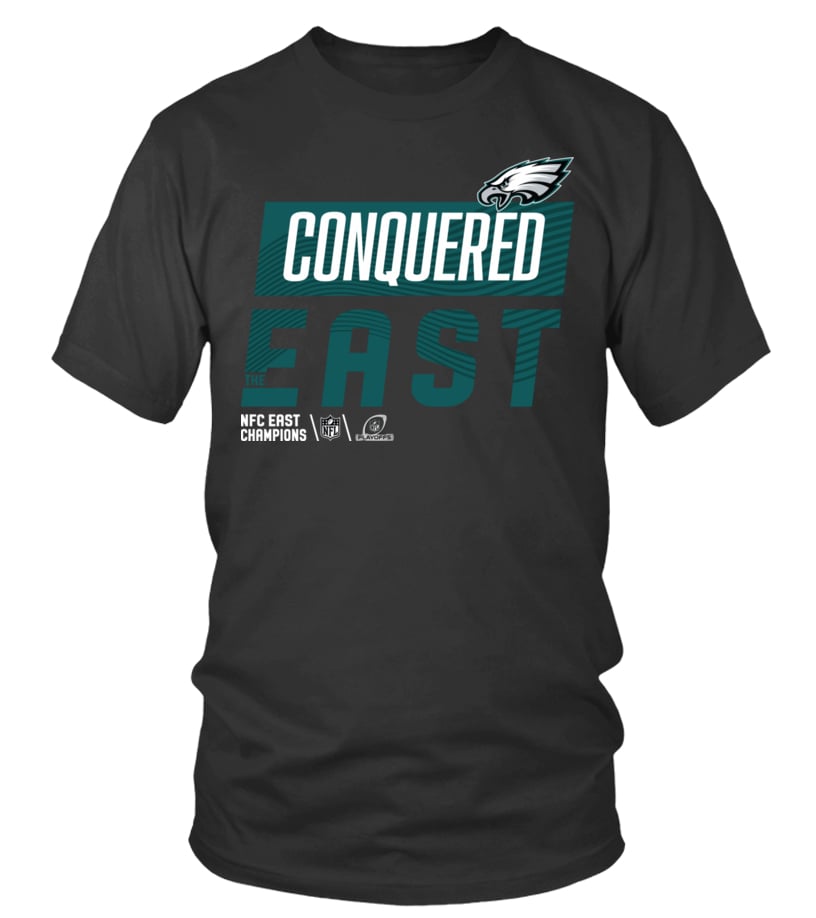 NFL Shop Philadelphia Eagles Black 2022 NFC East Division Champions Locker  Room Trophy Collection T-Shirt