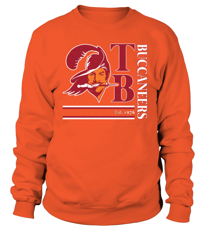 Shop Tampa Bay Buccaneers Wordmark Logo Tri-Blend Hoodie