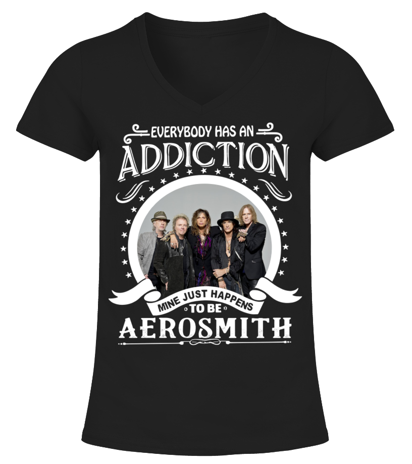 Camiseta discount aerosmith mujer