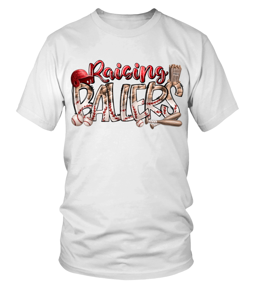 Baseball Mom, Softball Mom Shirt, Busy Raising BALLERS, Mom of