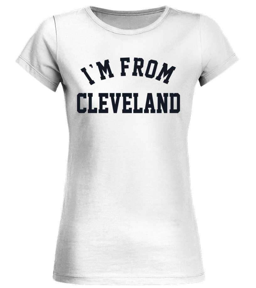 Travis Kelce I m From Cleveland T Shirt White