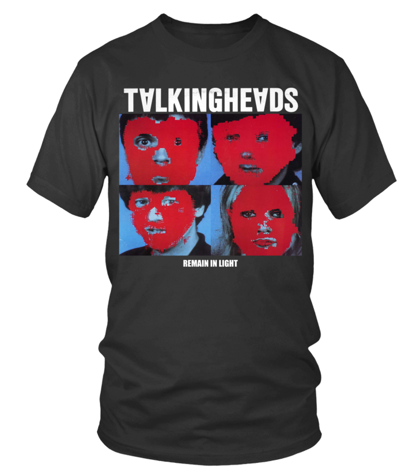 M500-039-BK. Talking Heads, 'Remain in Light' - T-shirt | Teezily