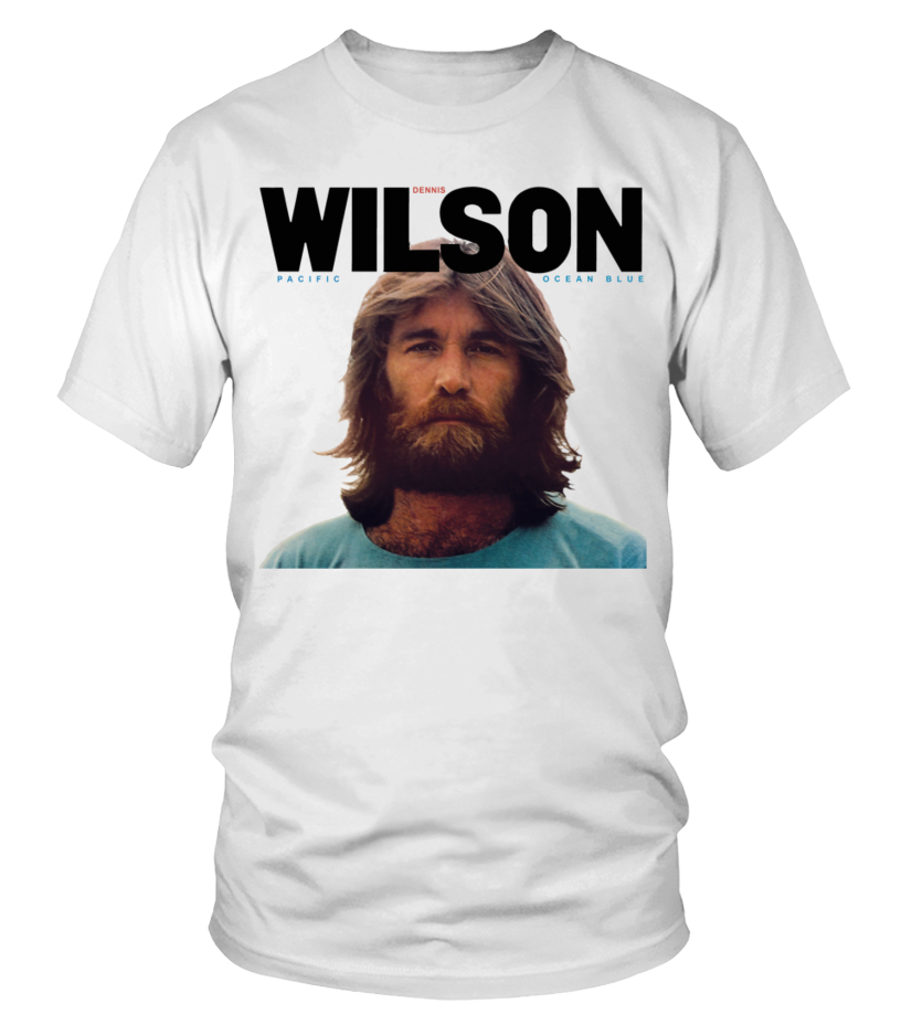 RK70S-158-WT. Dennis Wilson, Pacific Ocean Blue - T-shirt | Teezily