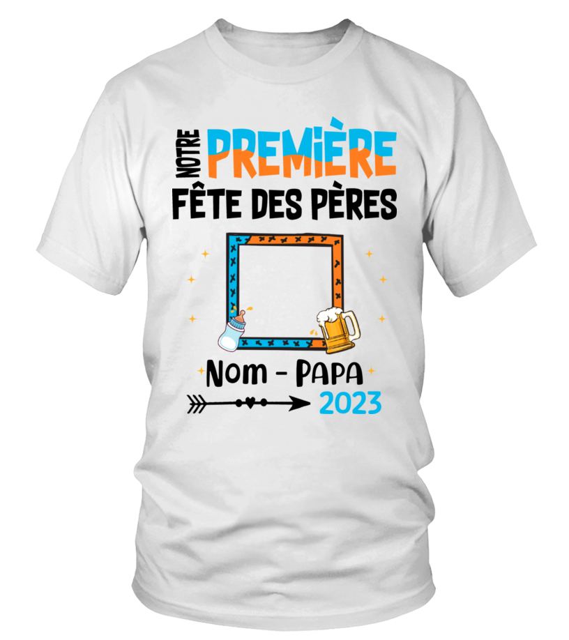 T shirt premiere fete des peres hot sale