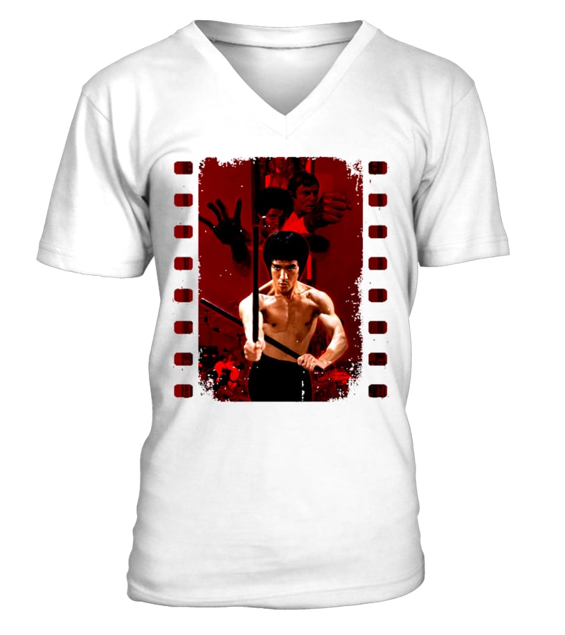 Camiseta blanca dragon online rojo