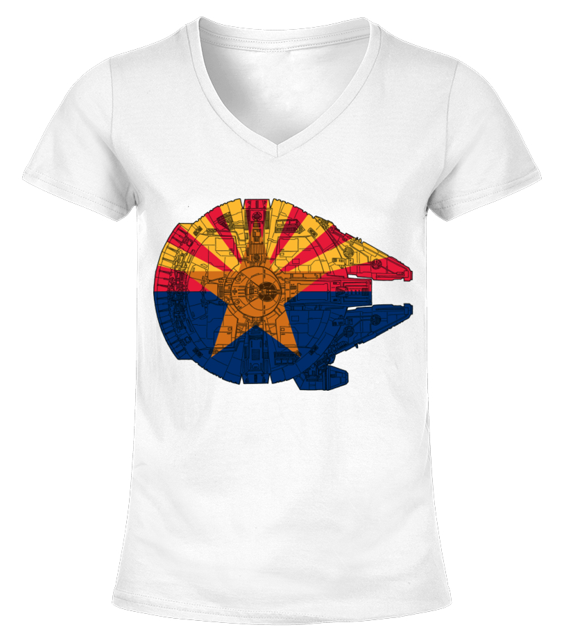 Millennium falcon cheap flag shirt