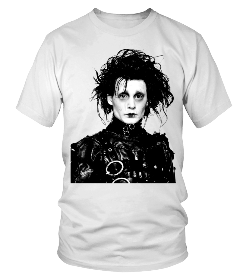 Edward scissorhands white sales shirt