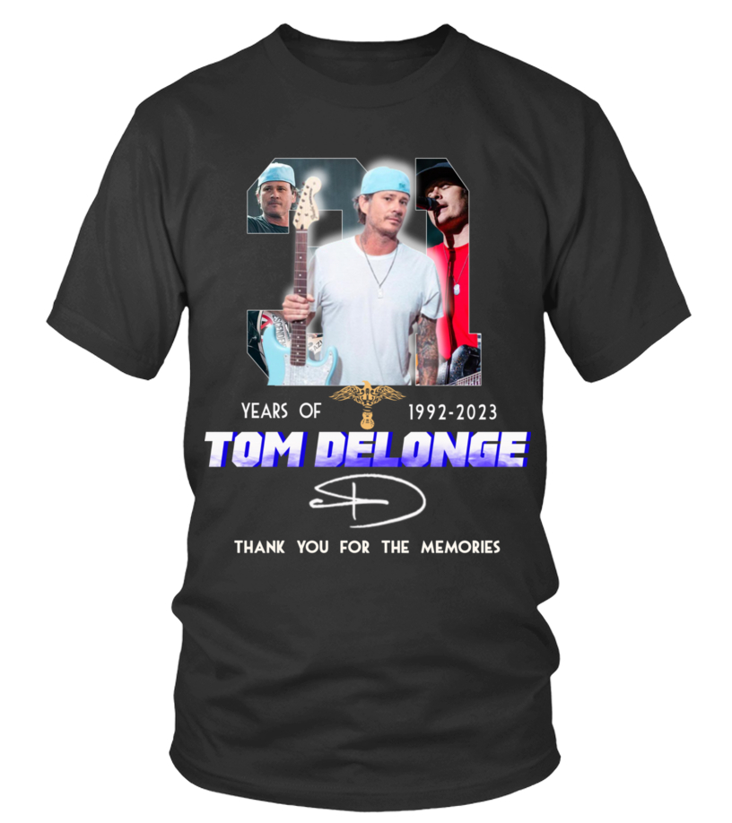 TOM DELONGE Shirt, b-link 182 band shirt, gift for fan TE3913