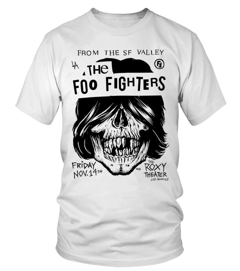 White foo hotsell fighters t shirt