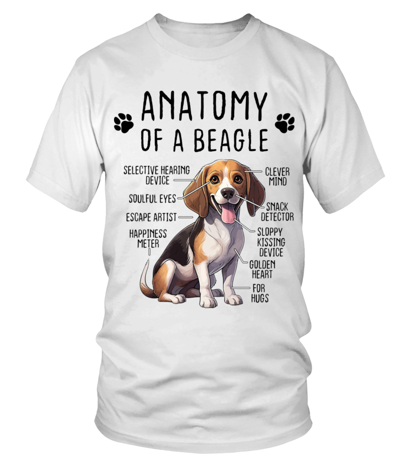 ANATOMY OF A BEAGLE T shirt Teezily