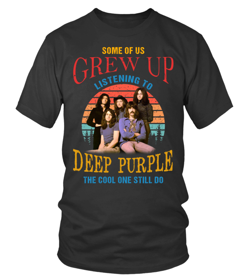 Amazon.com: Deep Purple Men's Vintage Logo Slim Fit T-Shirt
