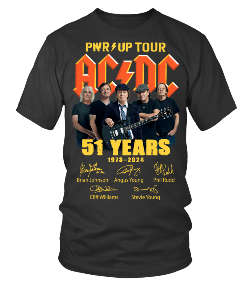 2-Sided ACDC Band Tour Shirt - T-shirt | Teezily 2-Sided ACDC Band Tour Shirt - T-shirt | Teezily