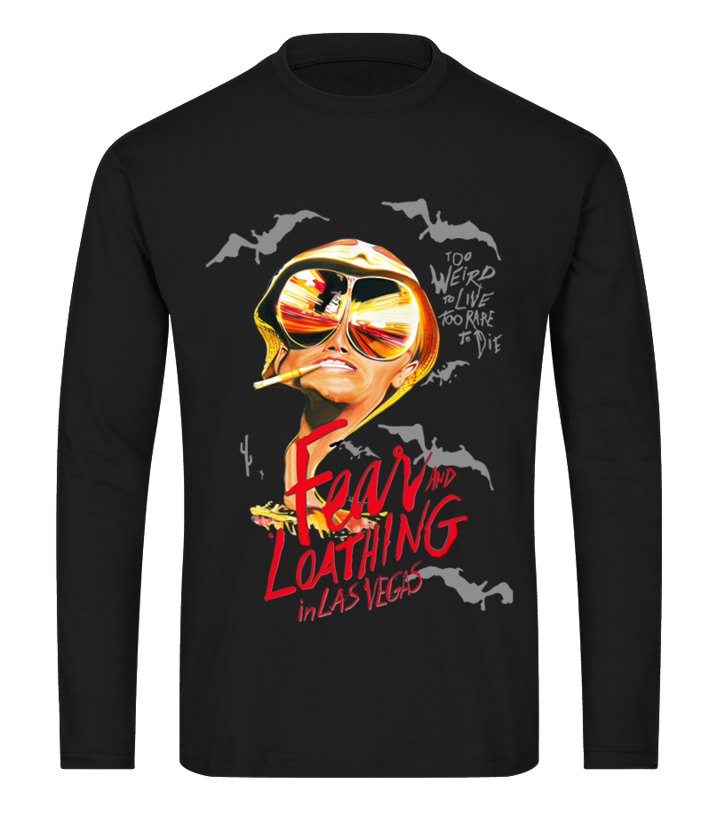 Fear and Loathing|Long Sleeve Fitted Crew|Las Vegas factory