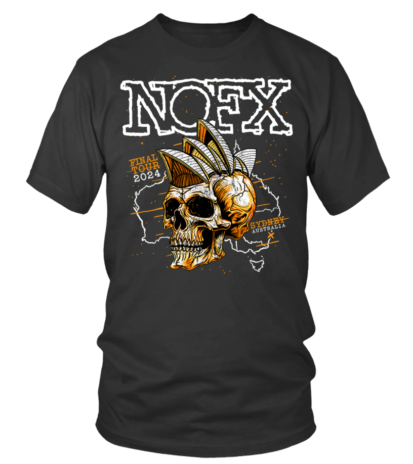 おすすめ NOFX final 2024 - SYDNEY SKULL - T-shirt | Teezily トップス