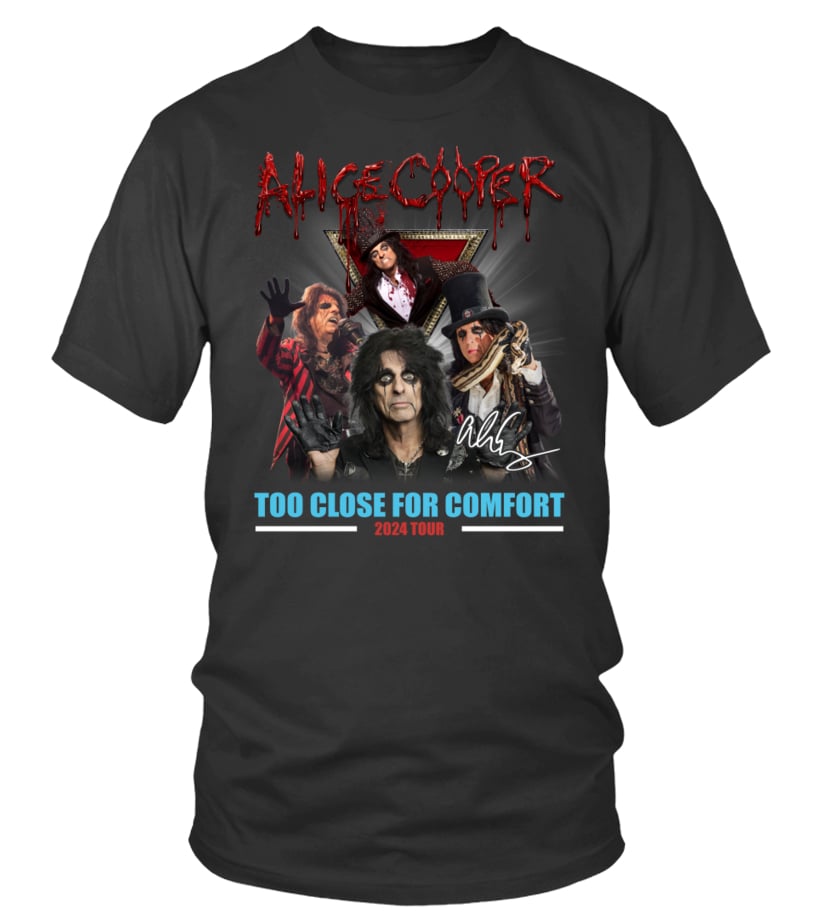 Alice Cooper 2024 Tour T Shirt Teezily