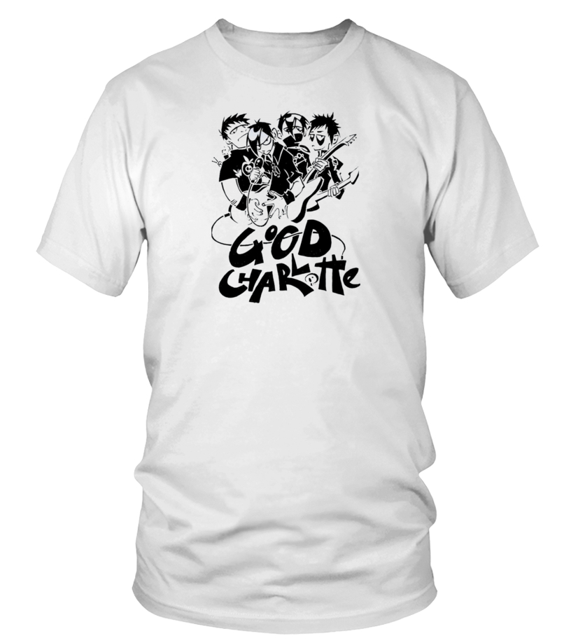VTG Good Charlotte band heavy cotton white full size unisex