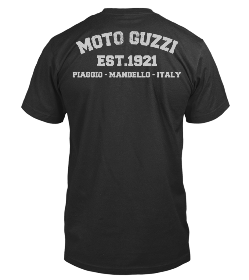 T shirt moto fashion guzzi